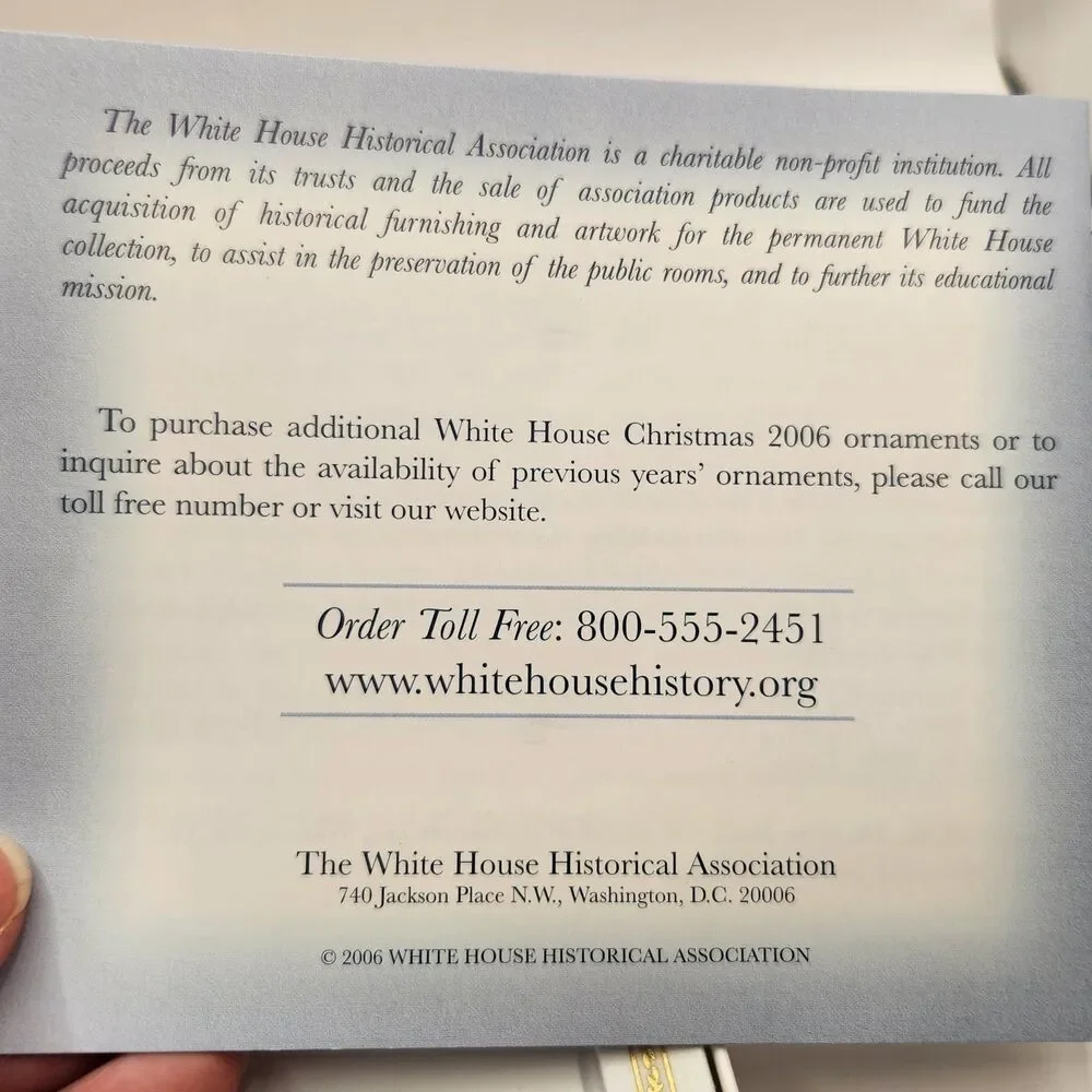 White House Historical Association 2006 white